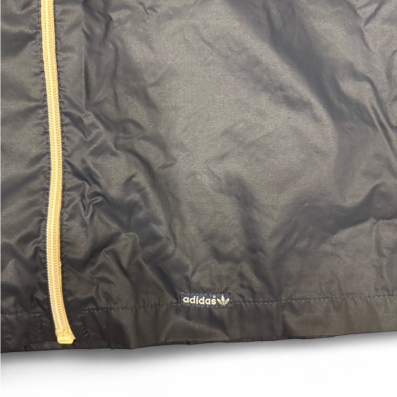 Vintage! Adidas blue / black rain jacket / windbreaker jacket with hood - Picture 5 of 8